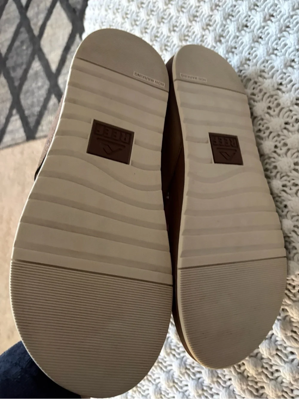 REEF Cushion Bonzer Mens Flip Flops new condition size 13